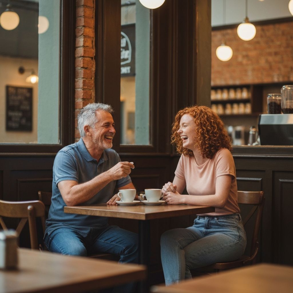 Freunde im Gespräch